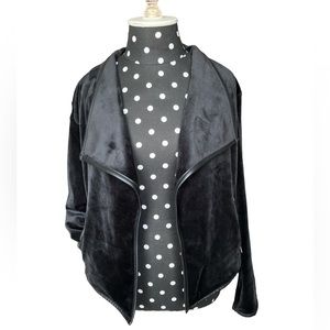 Calvin Klein Suede Jacket Women Size Medium